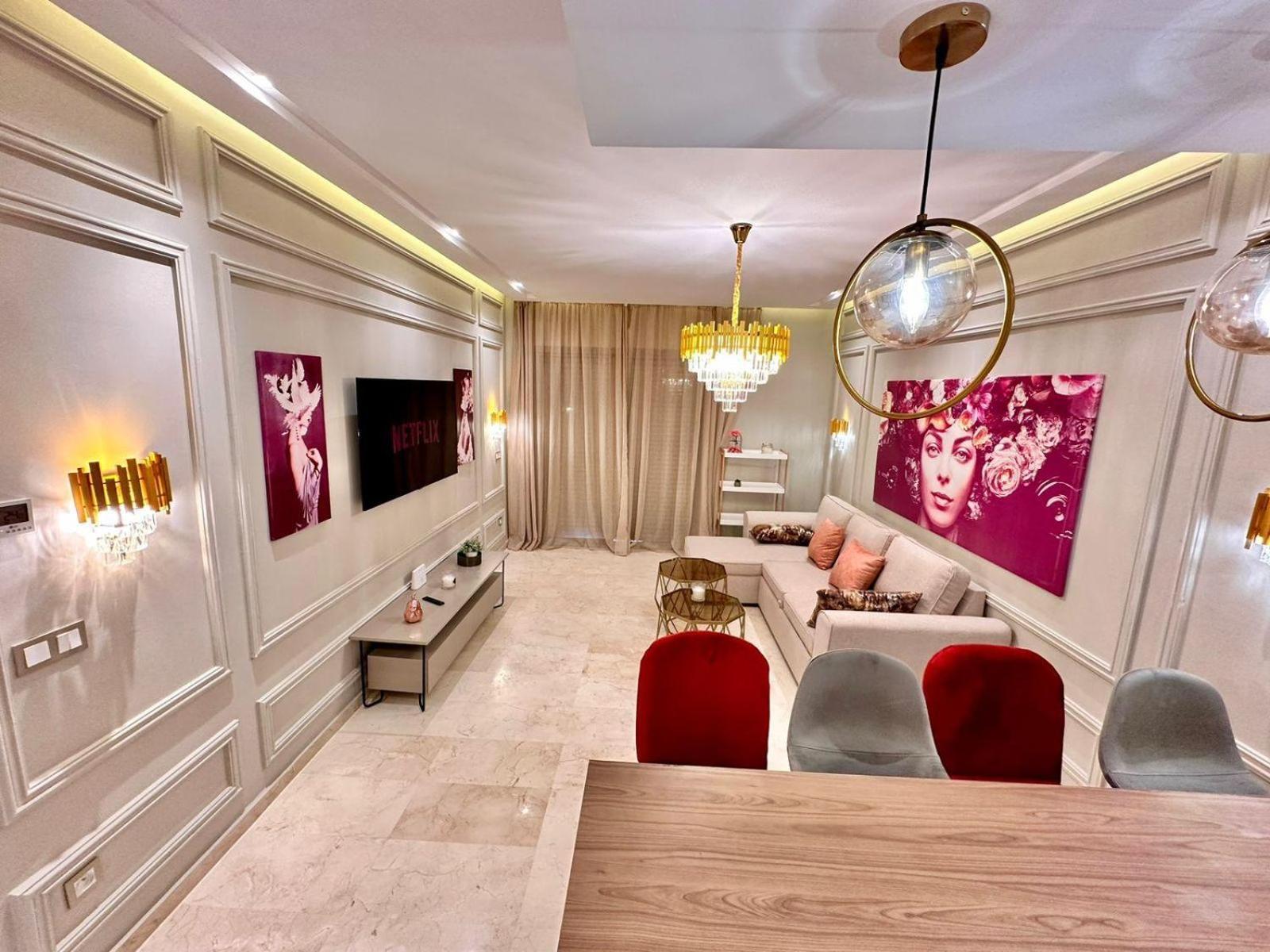 Appartement Luxueux Avec Piscine 10 Minutes Du Centre Ville Marrakesh Exterior photo