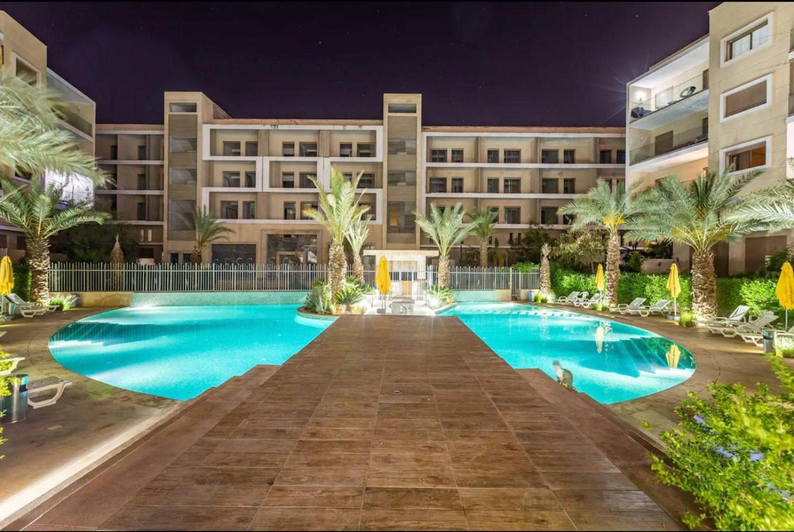 Appartement Luxueux Avec Piscine 10 Minutes Du Centre Ville Marrakesh Exterior photo